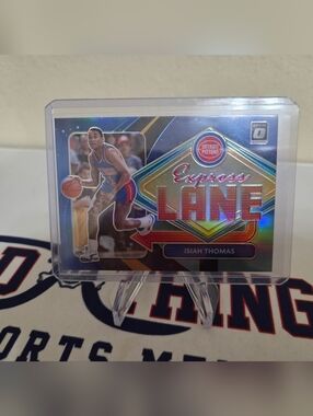 2020-21 Panini Optic Express Lane Isiah Thomas Basketball Card /85